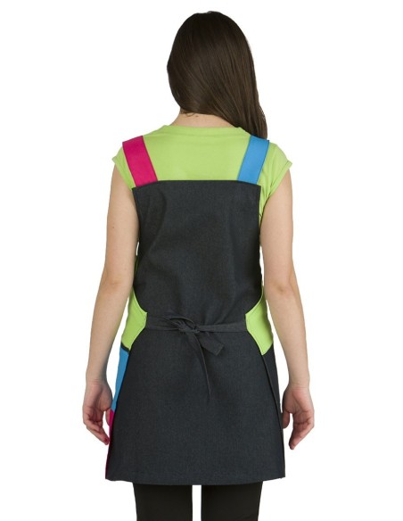 Tablier Chasuble Jeans Couleurs  | Besoin d'une Blouse de Travail