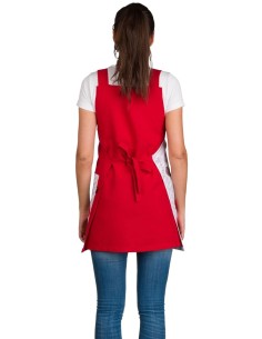 Tablier  Coquelicots | Tenue vestimentaire  Nounou Maîtresse  ATSEM 2