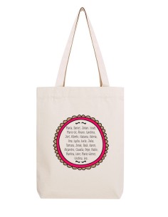 Bolso personalizado profe ABCD | Regalo fin de curso 2