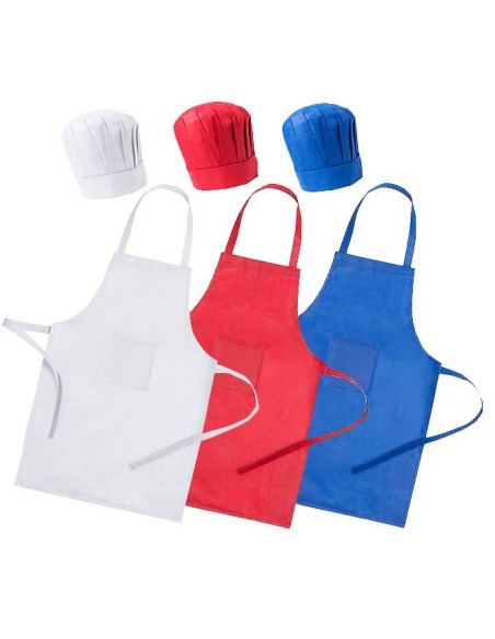 Tablier et Toque Enfant Économique |  Tablier Enfant | Non Tissé