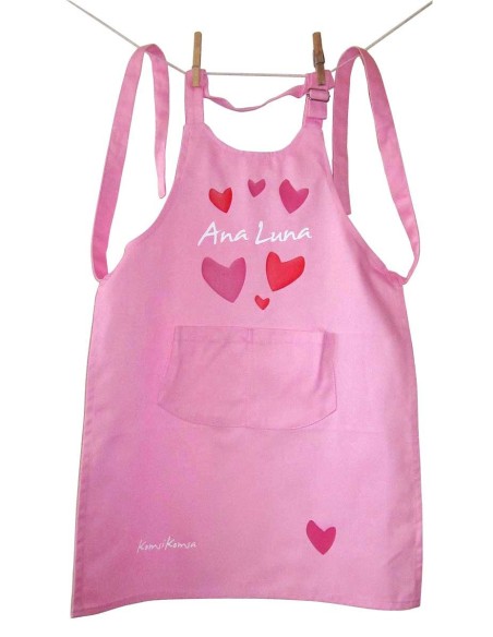 Delantal niña personalizado Love