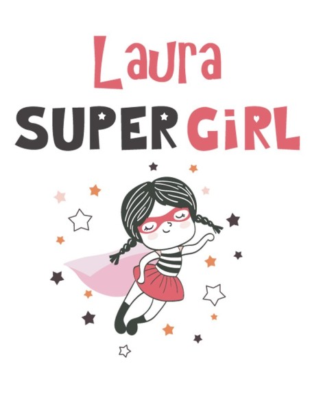 Tote Bag Femme Super Girl Personnalisé