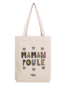 Bolsa de tela Maman Poule