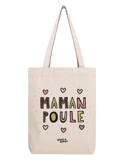 Bolsa de tela Maman Poule