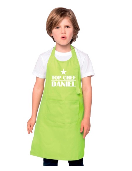 Tablier Enfant Personnalisé Top Chef