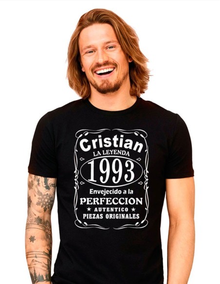 Tee Shirt Homme Personnalisé La Légende