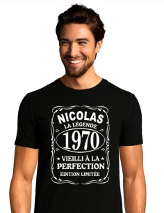 Camiseta Hombre Personalizada La Leyenda 2