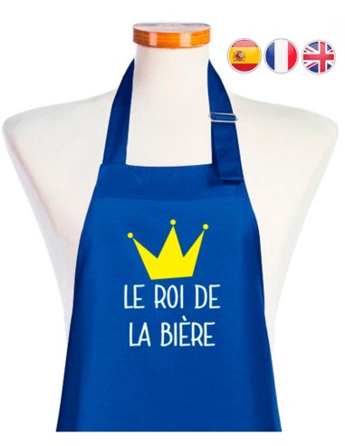 Tablier de Cuisine le Roi de la Bière  | Tablier Barbecue