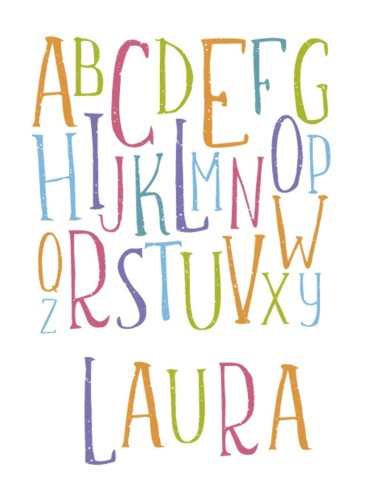 Bolso personalizado profe ABCD | Regalo fin de curso