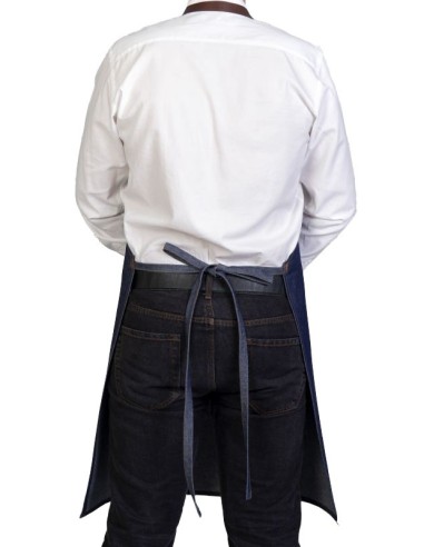 Tablier Jean et Cuir