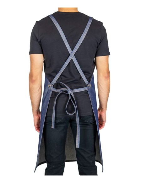 Tablier en Jean Professionnel avec Mousquetons