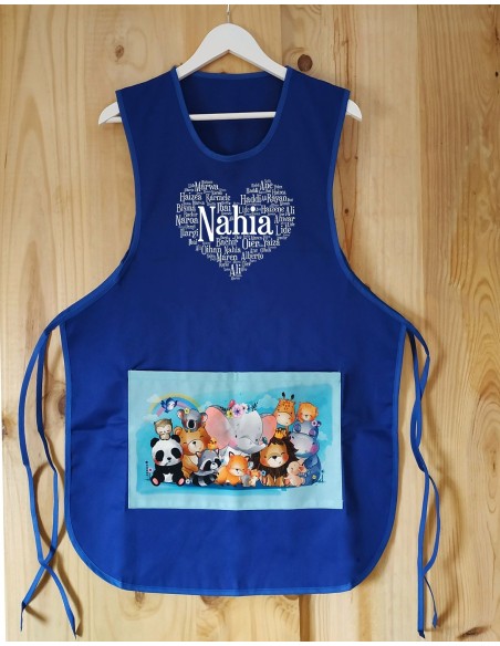 Chasuble Cadeau Maîtresse Bleu