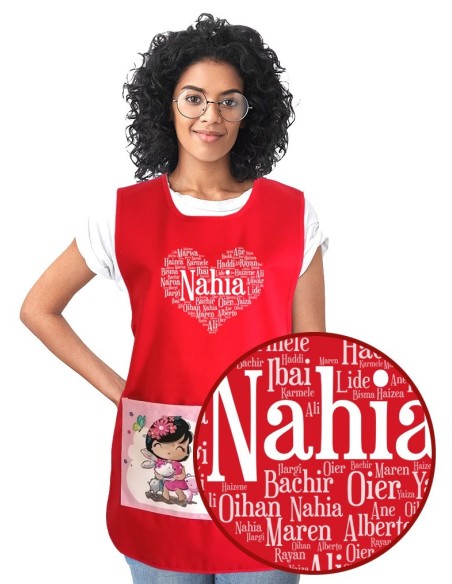 Estola Regalo Profesora Azul Primavera