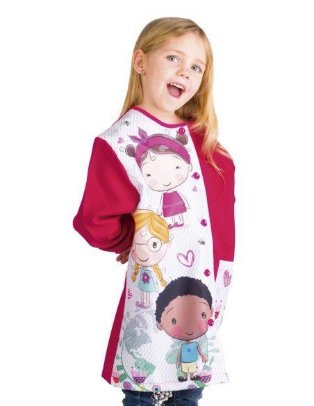 Tablier École Fille International | Blouses pour se protéger à l'école