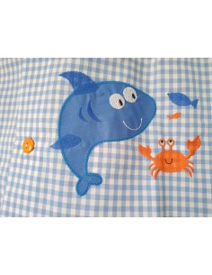 Babi Guardería Tiburón Azul 2