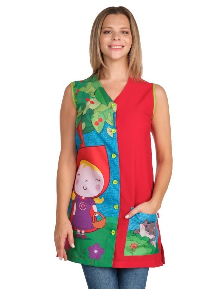 Blouse Chaperon Rouge |  Blouses de travail et tabliers professionnels