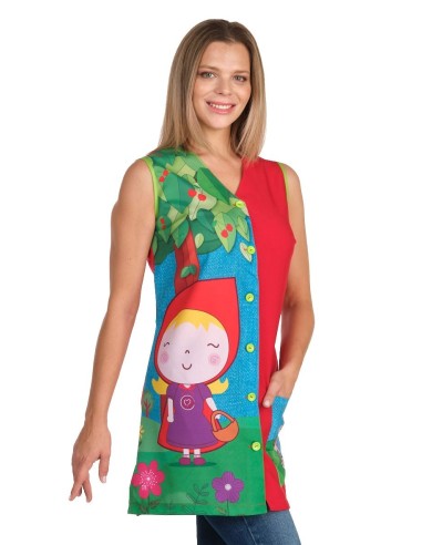 Blouse Chaperon Rouge |  Blouses de travail et tabliers professionnels
