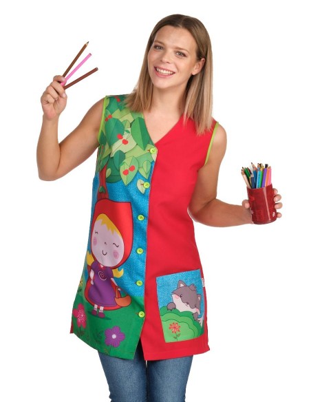 Blouse Chaperon Rouge |  Blouses de travail et tabliers professionnels
