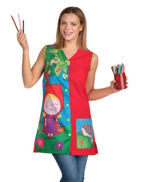 Blouse Chaperon Rouge |  Blouses de travail et tabliers professionnels