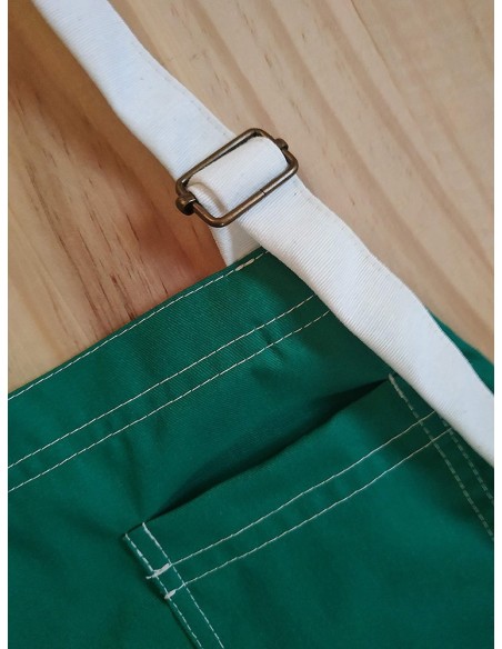 Delantal Personalizado Verde Pradera KomsiKomsa