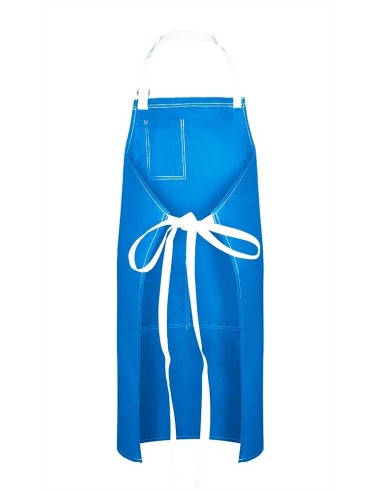 Delantal Personalizado Azul Eléctrico KomsiKomsa