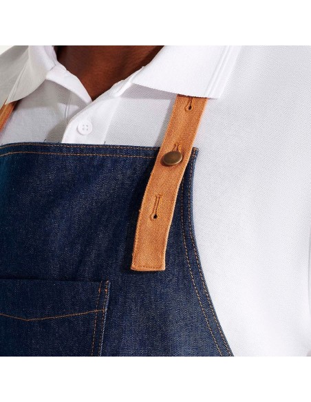 Tablier Denim Bavette | Tablier Jean | Tablier Bavette Jean Bleu