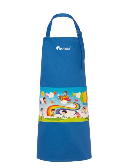 Tablier de cuisine enfant personnalisé KomsiKomsa