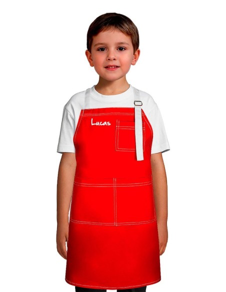 Delantales infantiles modernos y personalizados KomsiKomsa
