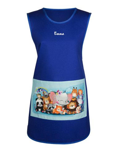 Blouse petite enfance / Chasuble pour travailler auprès des enfants.