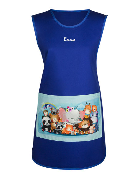 Blouse petite enfance / Chasuble pour travailler auprès des enfants.