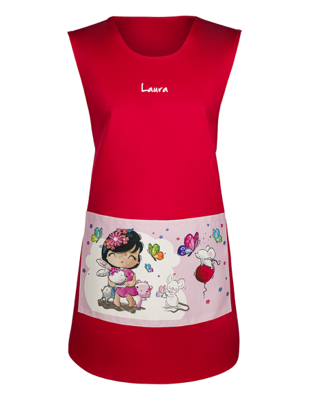 Estola Maestra Primavera Roja