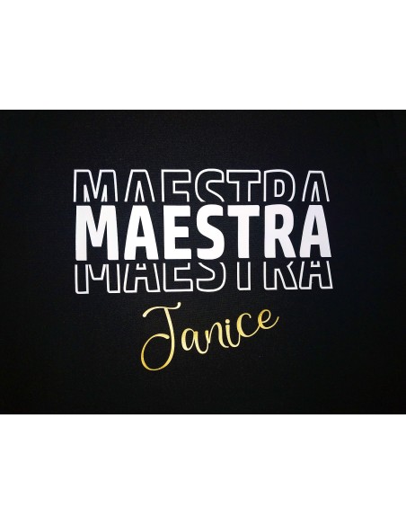 Camiseta Maestra Brillante