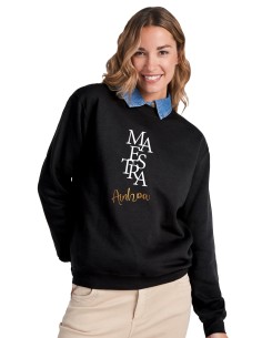 Sweatshirt maîtresse d'école élégante