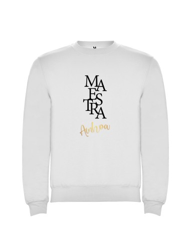 Sudadera Maestra Elegante