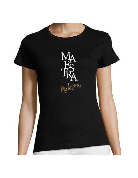 Camiseta Maestra Elegante