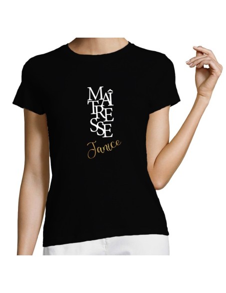 Camiseta Maestra Elegante