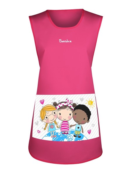 Tablier Blouse Crèche Personnalsé