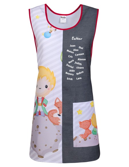 Tablier Chasuble Merci Petit Prince Grise