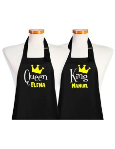 Tablier Couple Queen & King 2