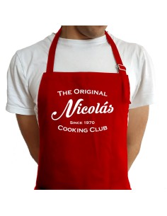 Delantal Cooking Club Personalizado | Delantal Komsikomsa
