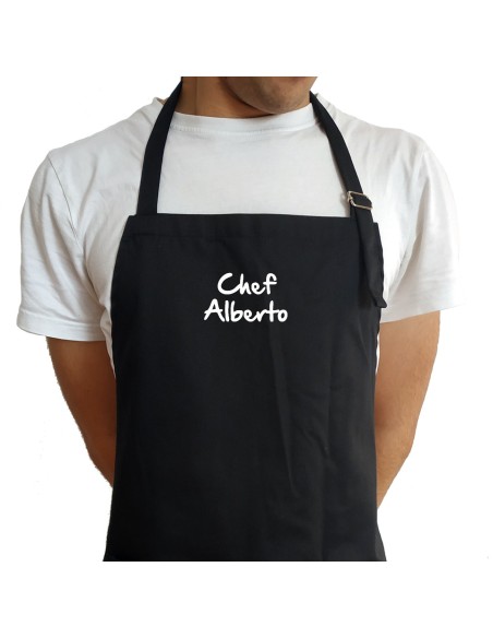 Tablier de Cuisine Personnalisé avec Prénom ou Phrase Rigolote