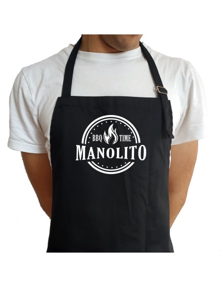 Conjunto Barbacoa: Delantal Personalizado, Gorro Chef y Set Barbacoa