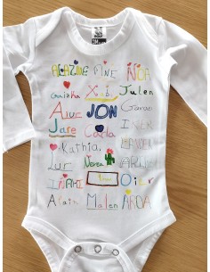 Body para bebé personalizado con un dibujo infantil 2