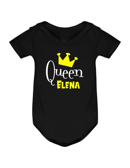 Body Bébé Personnalisé Queen