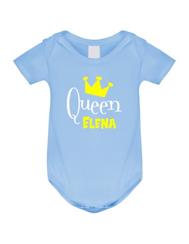Body Bébé Personnalisé Queen