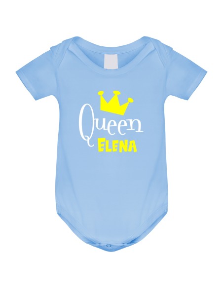 Body Bébé Personnalisé Queen