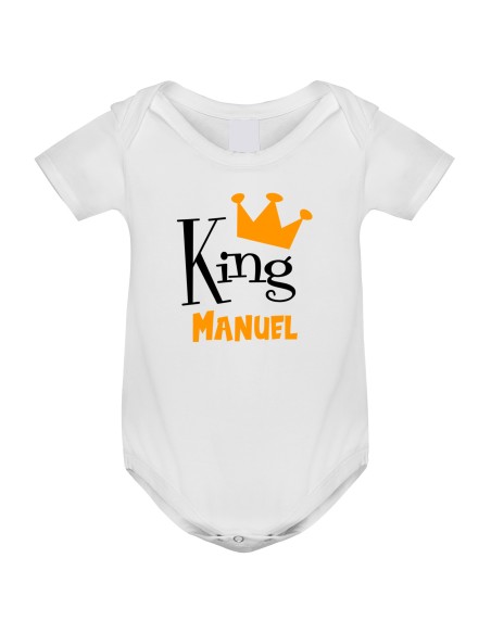 Body Bébé Personnalisé King