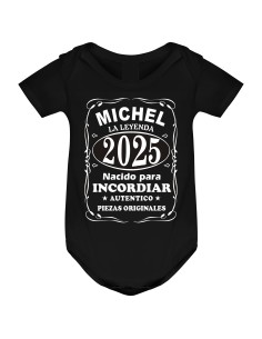 Body Bebé Personalizado Leyenda