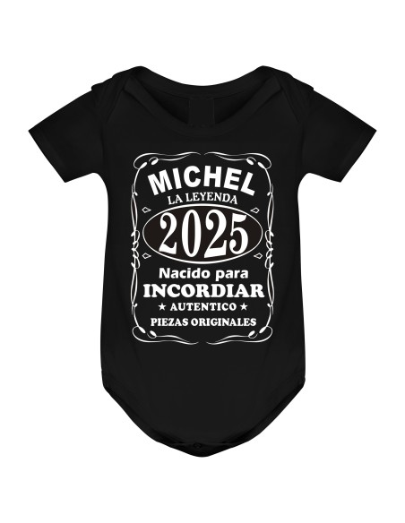 Body Bebé Personalizado Leyenda
