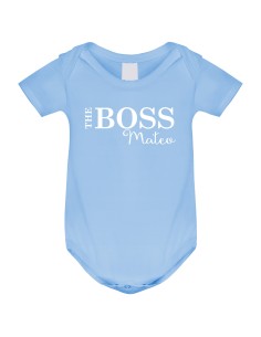 Body Bebé Personalizado The Boss 2